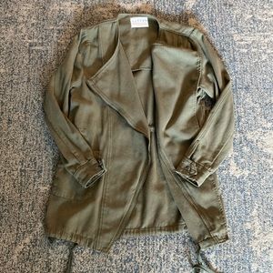 Velvet by Graham & Spencer khaki utility jacket